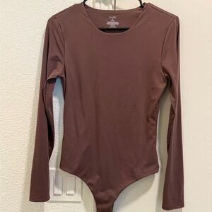Nuuds Coffee Long Sleeve Bodysuit